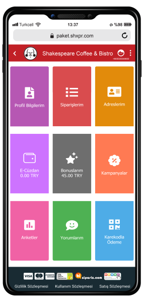 Üyelik, CRM ve E-Cüzdan Yönetimi