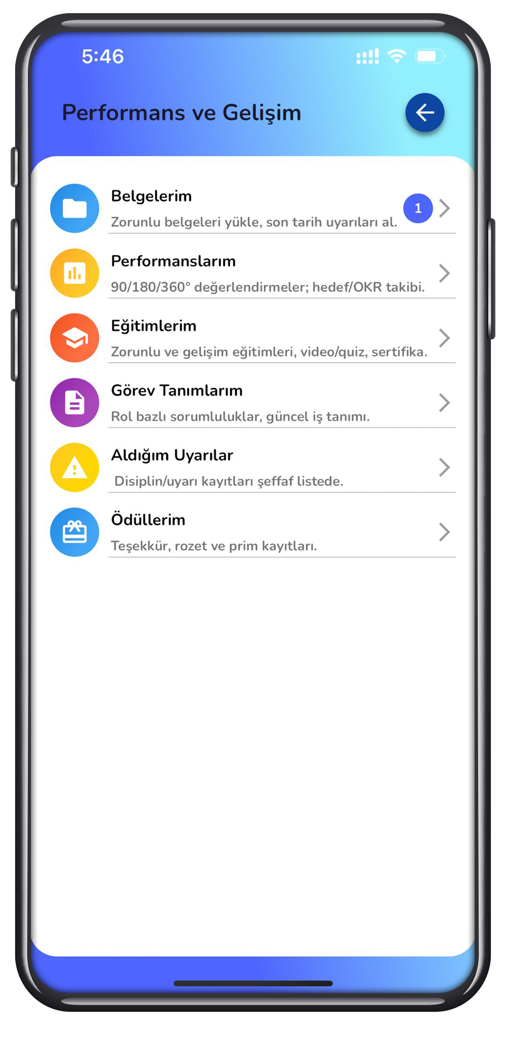 Performans ve Gelişim